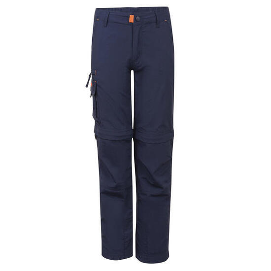 Enfants Oppland Pants Coupe Slim Bleu marine/orange
