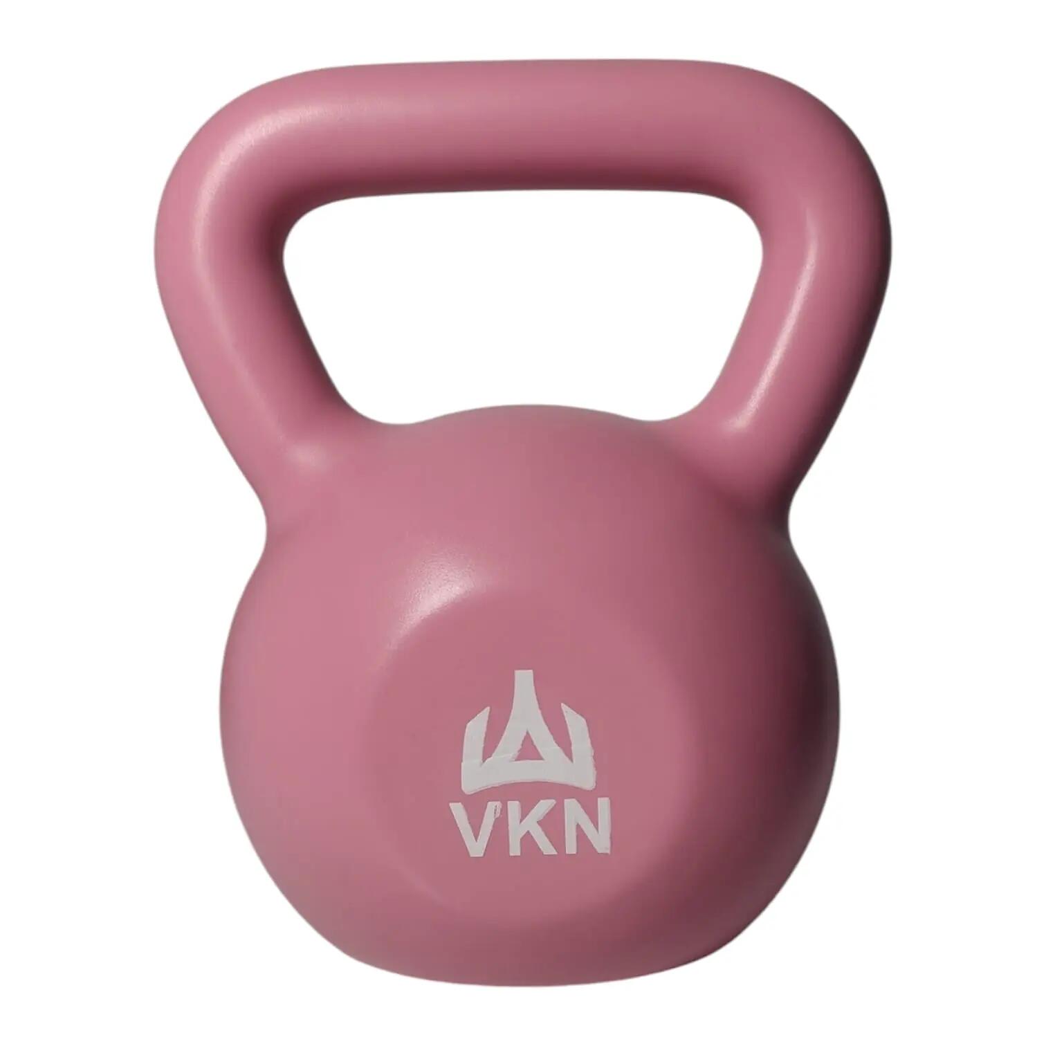 Kettlebell gantera sferica cu maner Vulkan® 4kg , roz 2/3