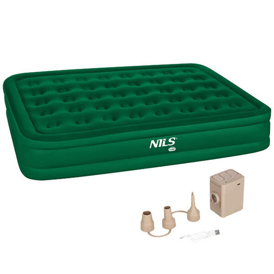 Doppelmatratze Kingsize + Elektrische Pumpe NC2808 Nils Camp