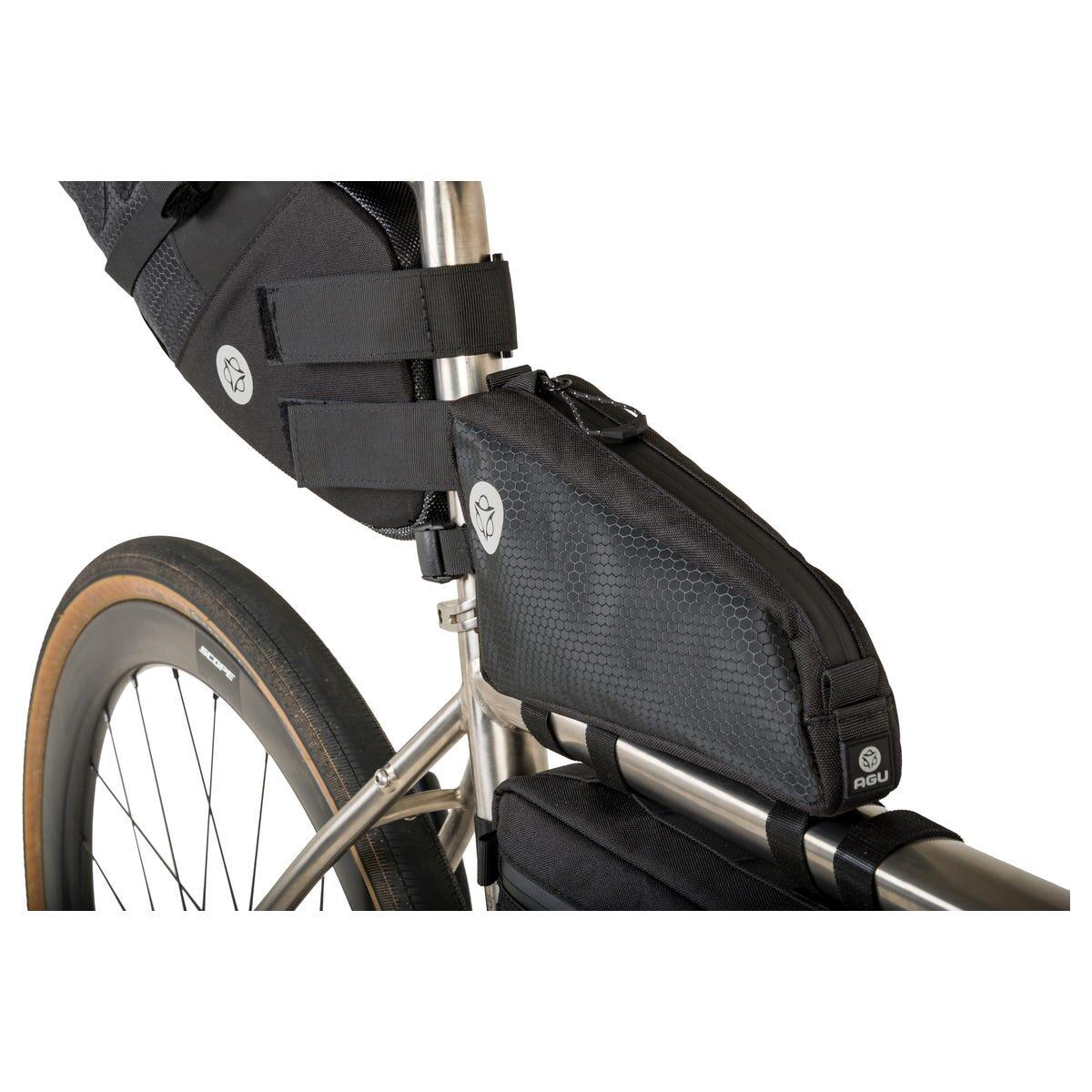 Sacoche De Selle AGU Performance DWR – 0,7 L, En Polyester Recyclé, étanche, Avec Réflecteurs 3M
