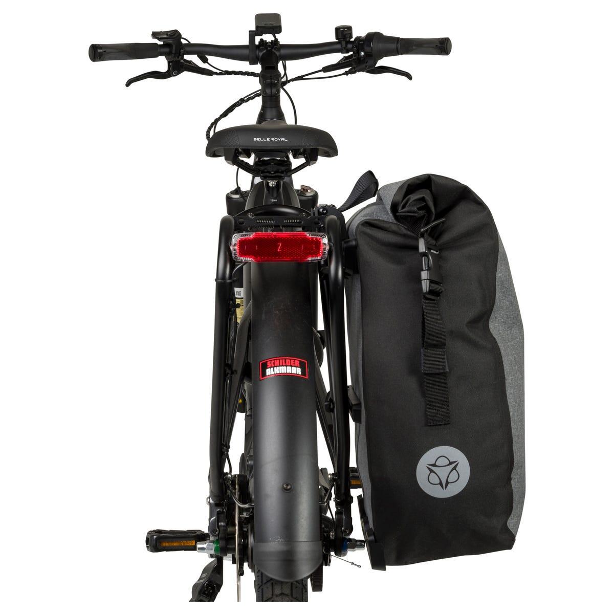 Clean Bolsa para bicicleta simple Shelter Click'nGo Large Grey 6/7