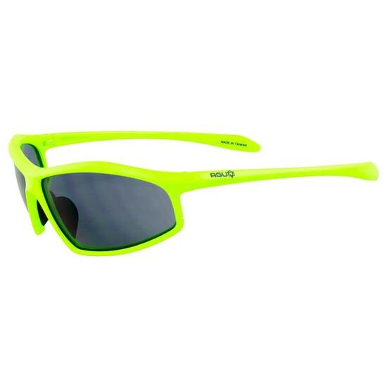 Lunettes de vélo gravel Masuto protection UV400 monture jaune