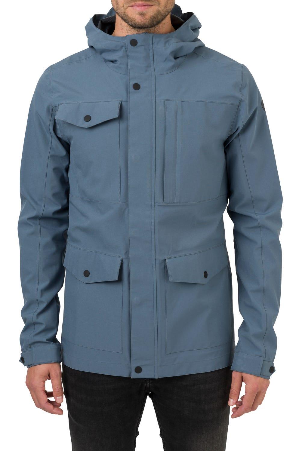 Pocket Giacca antipioggia Urban Outdoor Uomini Light Blue 2/7