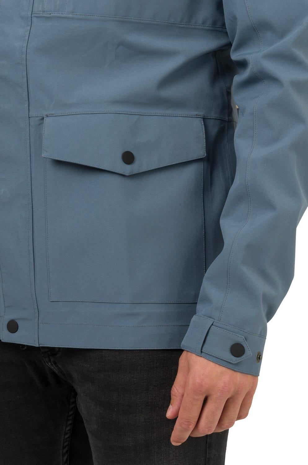 Pocket Giacca antipioggia Urban Outdoor Uomini Light Blue 5/7