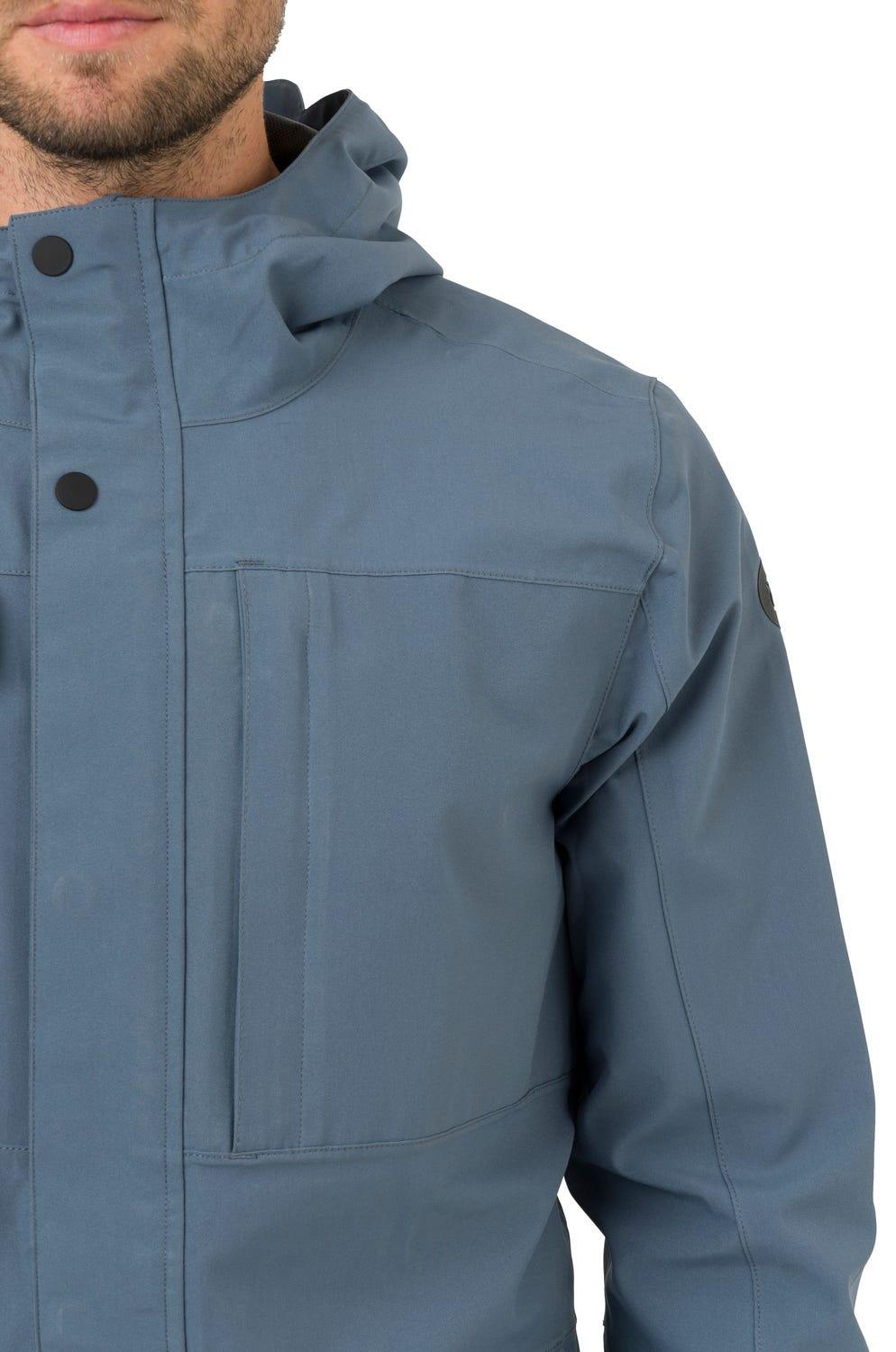 Pocket Giacca antipioggia Urban Outdoor Uomini Light Blue 4/7