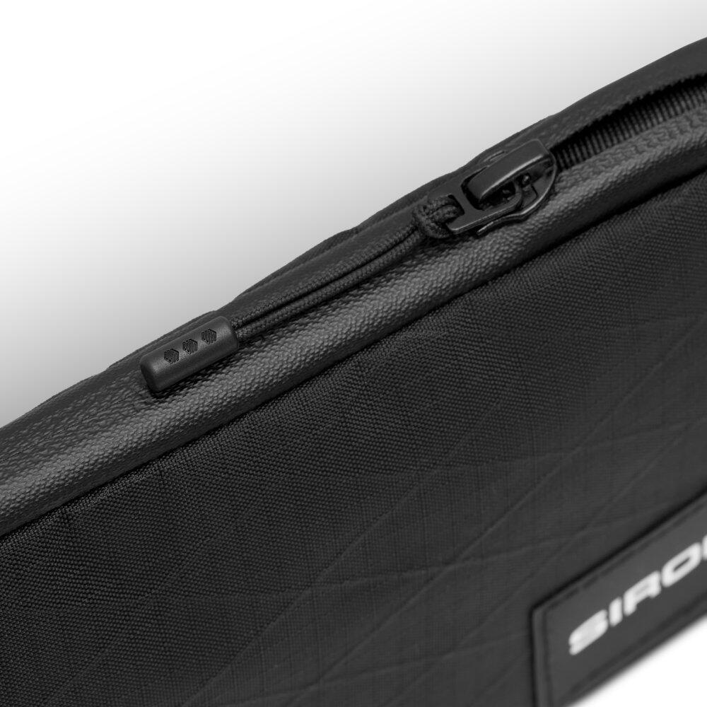 Herren und Damen Radsport Fahrrad-Smartphonehülle Shield Schwarz 4/6