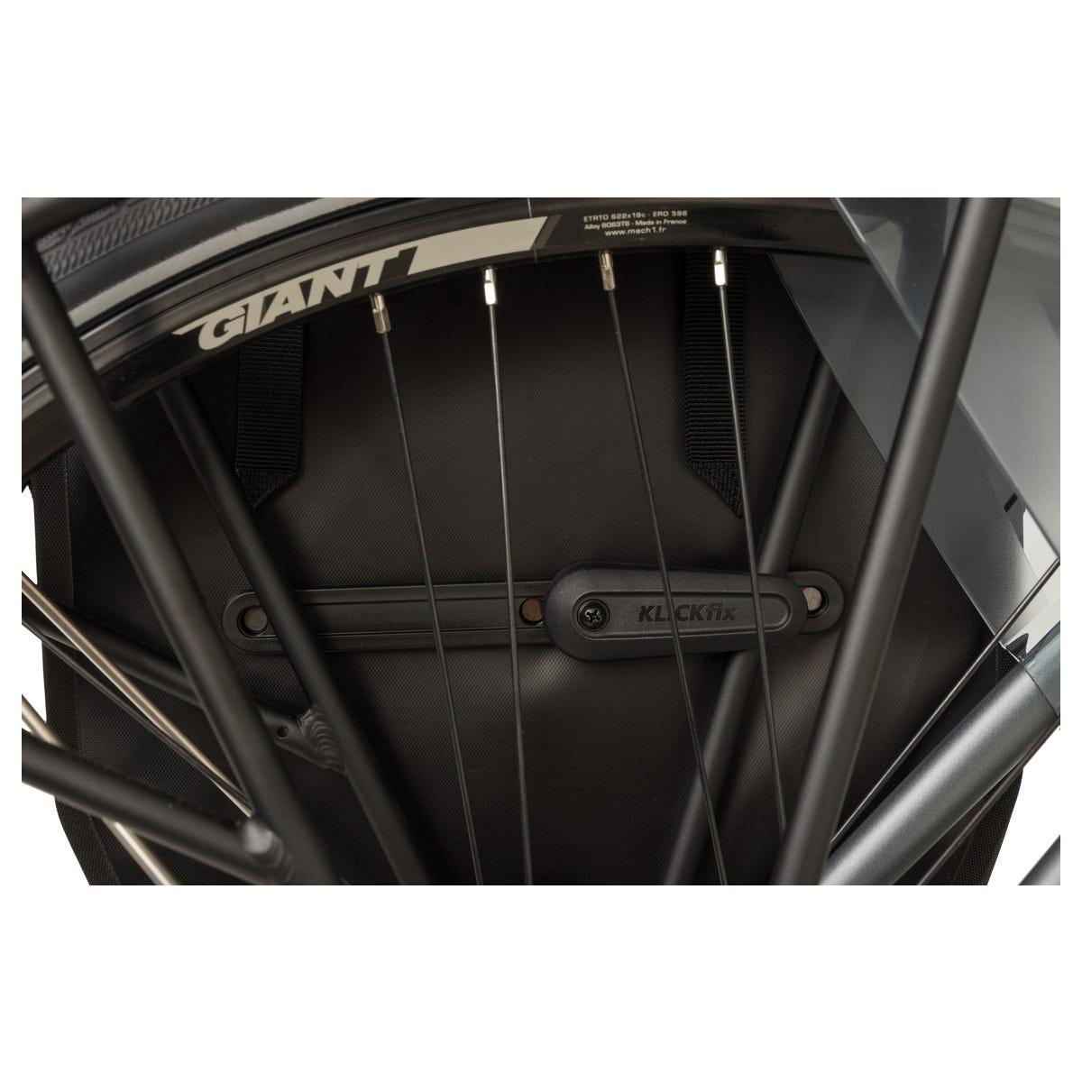 Clean Doppelte Fahrradtasche Shelter Large Black 4/7