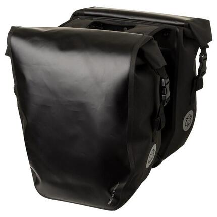 Clean Dubbele Fietstas Shelter Large Black