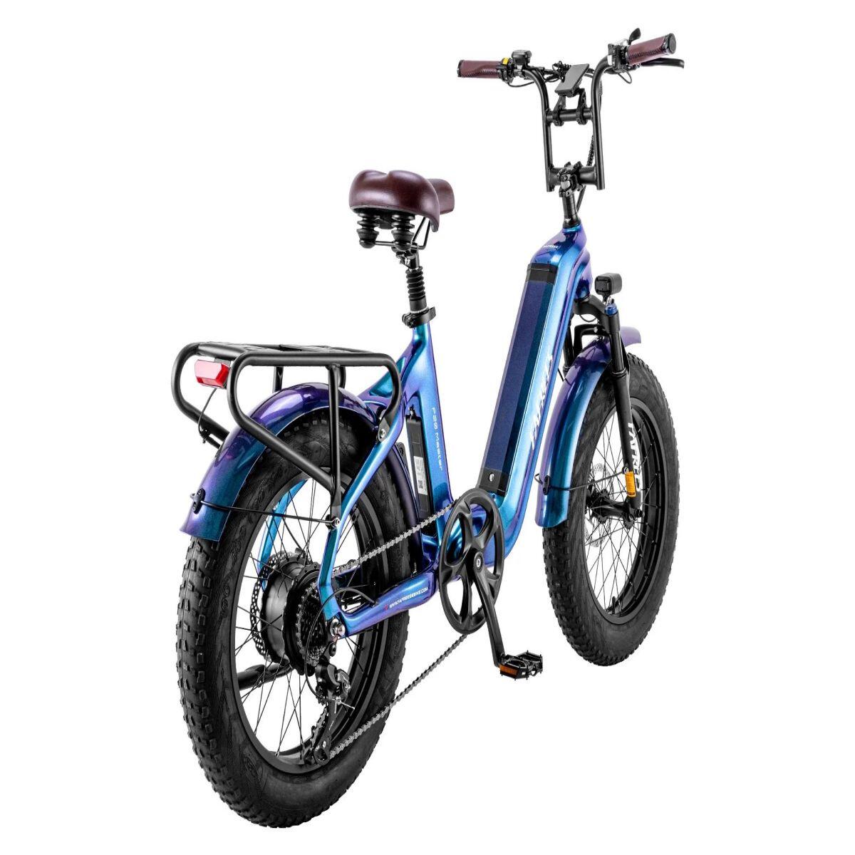 Bicicleta Eléctrica FAFREES F20 Master 500W  1080WH  Aurora azul 5/5
