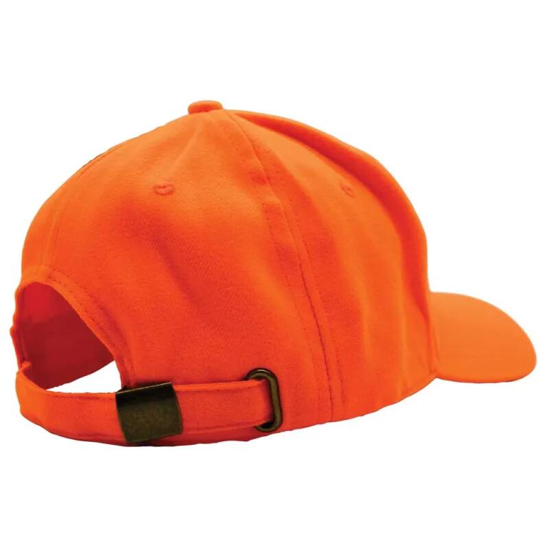 Casquette confort brodé sanglier tissu respirant orange 3/5