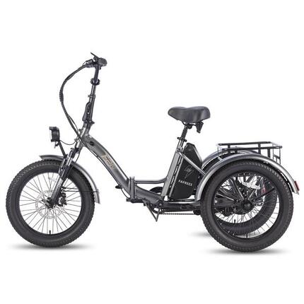 FAFREES F20 Mate elektrische fiets 500W 48V18.2AH schijfrem grijs