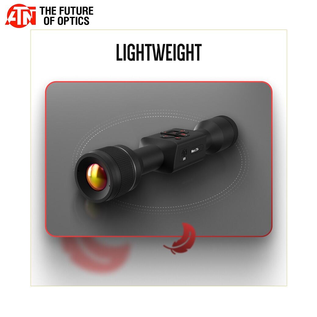 Mira Visão Térmica ATN Mars LTV+ 2-6x 50mm OLED 256x192 12 µm 5/7