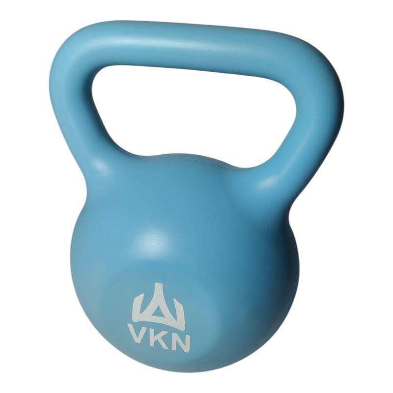 Kettlebell gantera sferica cu maner Vulkan® 8kg, bleu