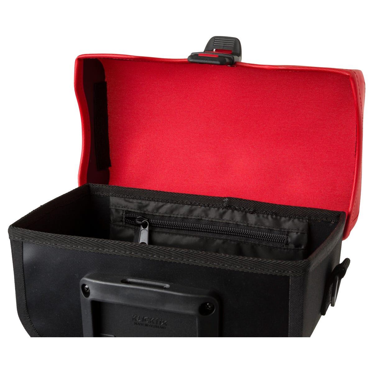 Clean Borsa da manubrio Shelter KLICKfix Medium Red 5/7
