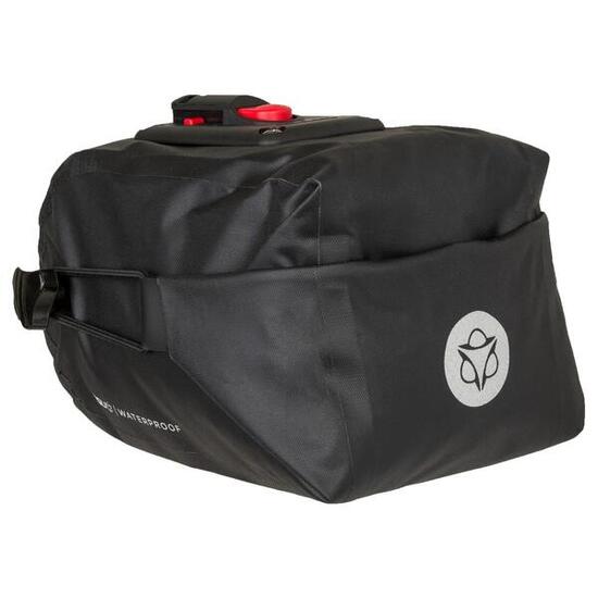 Borsa sottosella Shelter impermeabile nera