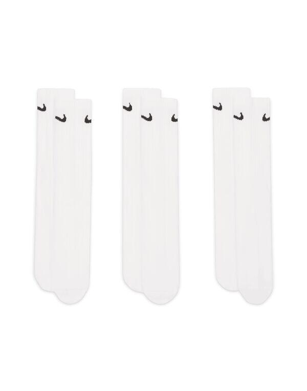 Socken Leicht für HerrenDamen Unisex Alltag(3erPack) Damen und Herren Weiß 3/4