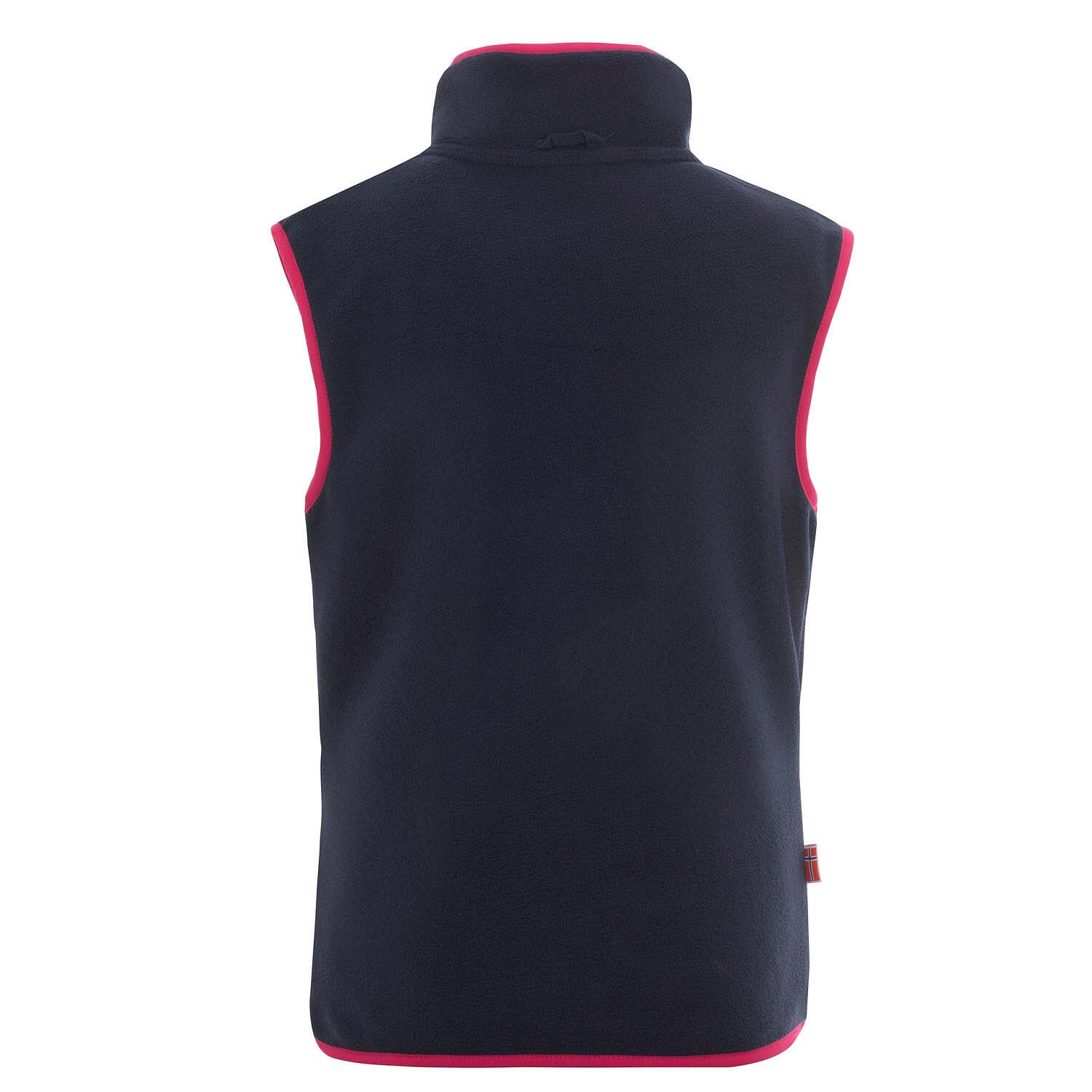 Gilet polaire Arendal pour enfants bleu marine / rose 2/3
