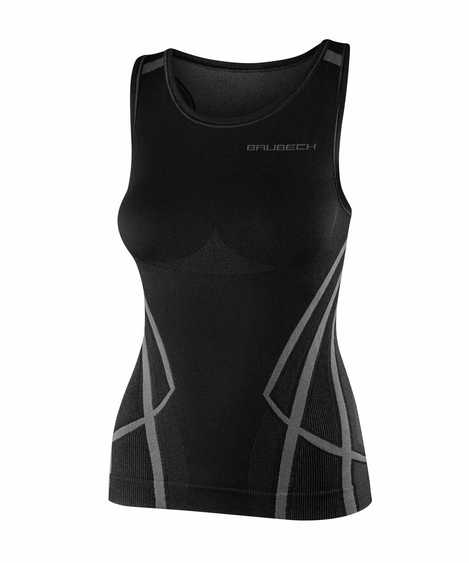 Bezrękawnik damski z wąskim ramiączkiem Brubeck FITNESS 3/5