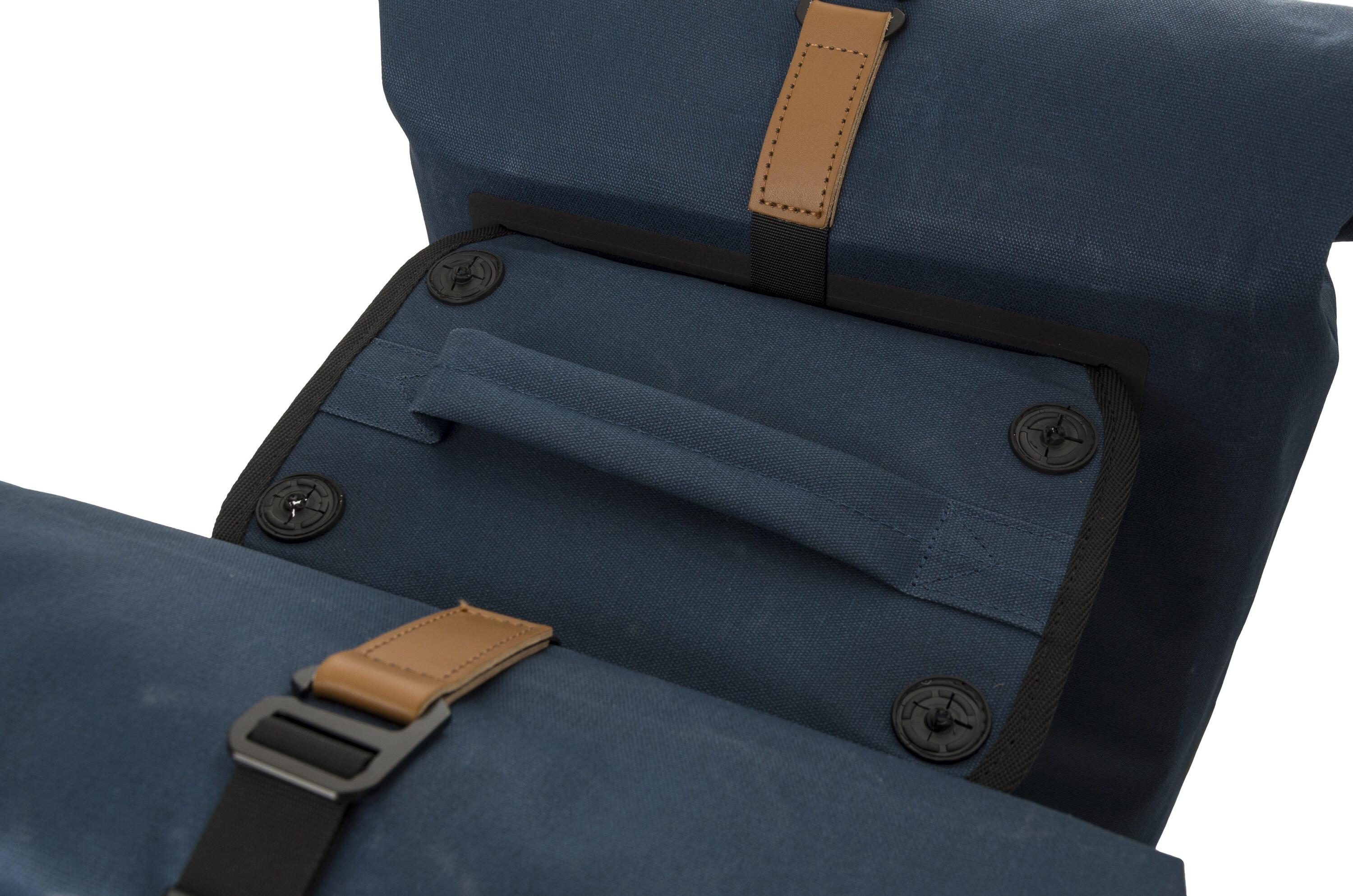 Convoy Doppelte Fahrradtasche Urban Click'nGo MIK Steel Blue 3/7