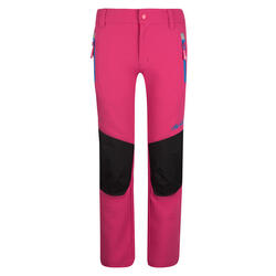 Pantalon Softshell pour enfants Lysefjord Imperméable Magenta