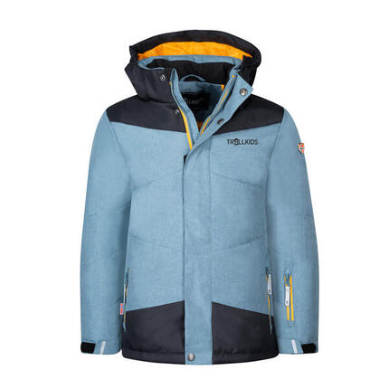 Kinder Winterjacke Norefjell Zimt/Dunkelblau