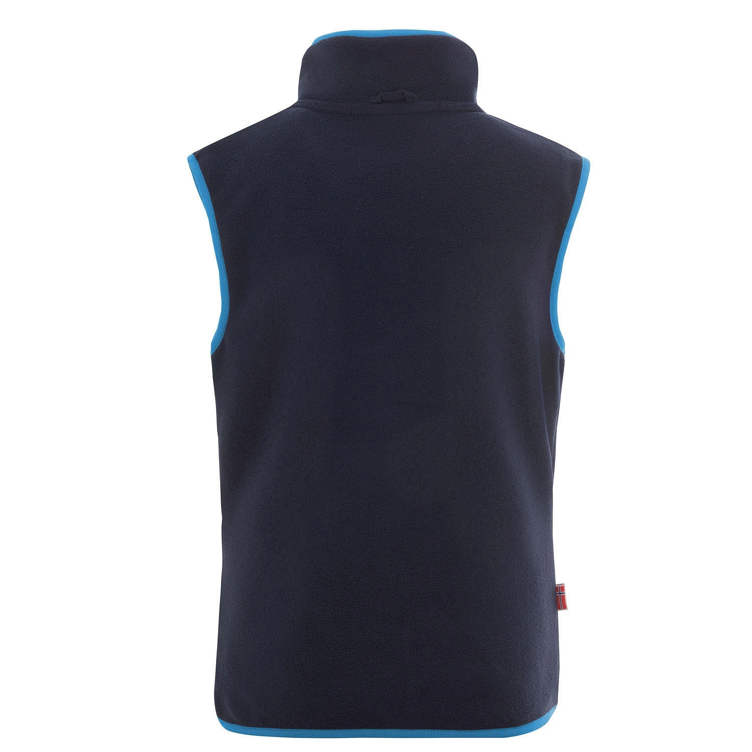 Gilet polaire Arendal pour enfants bleu marine / bleu clair 2/3