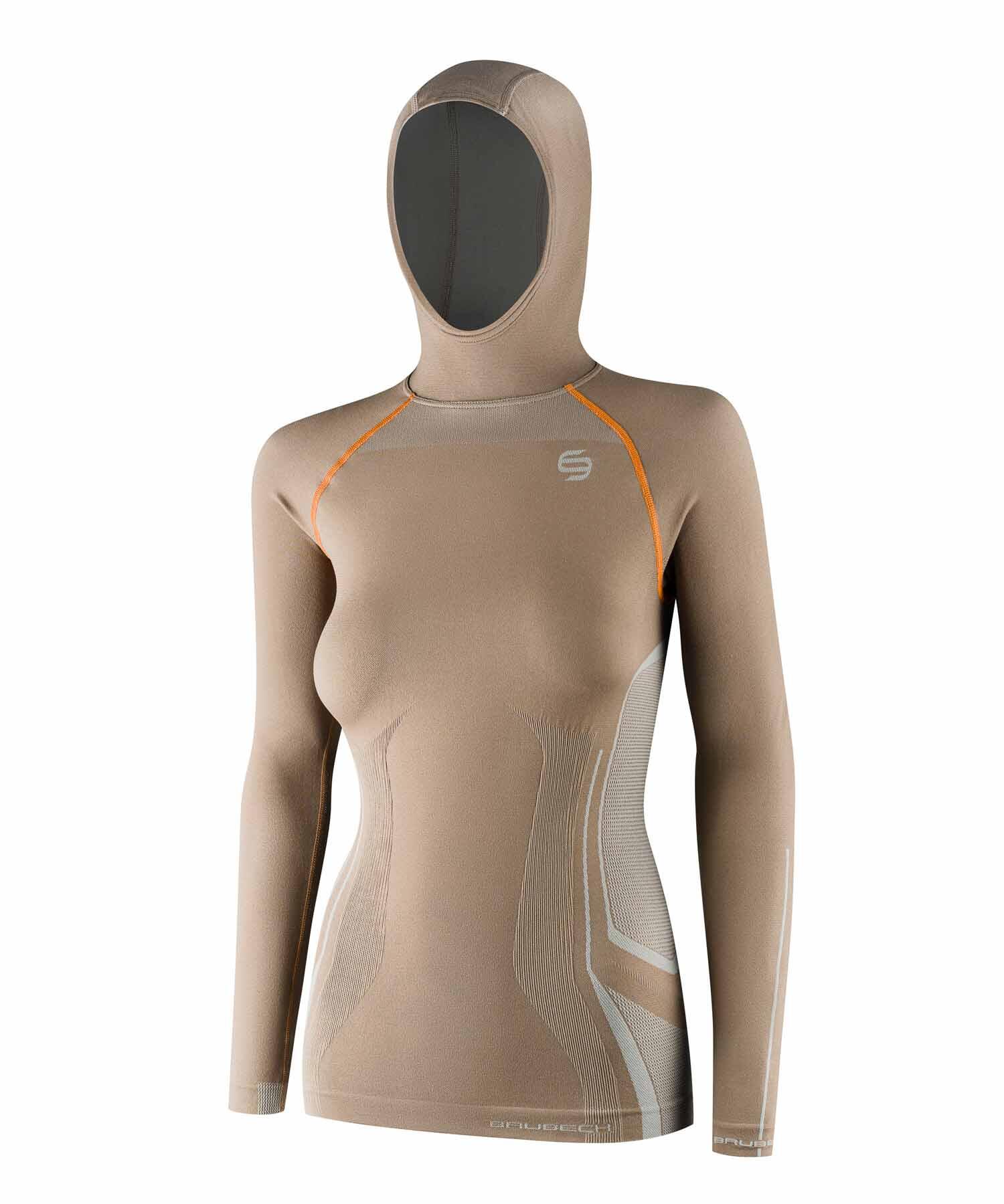 Bluza damska z kapturem Brubeck FITNESS 3/5