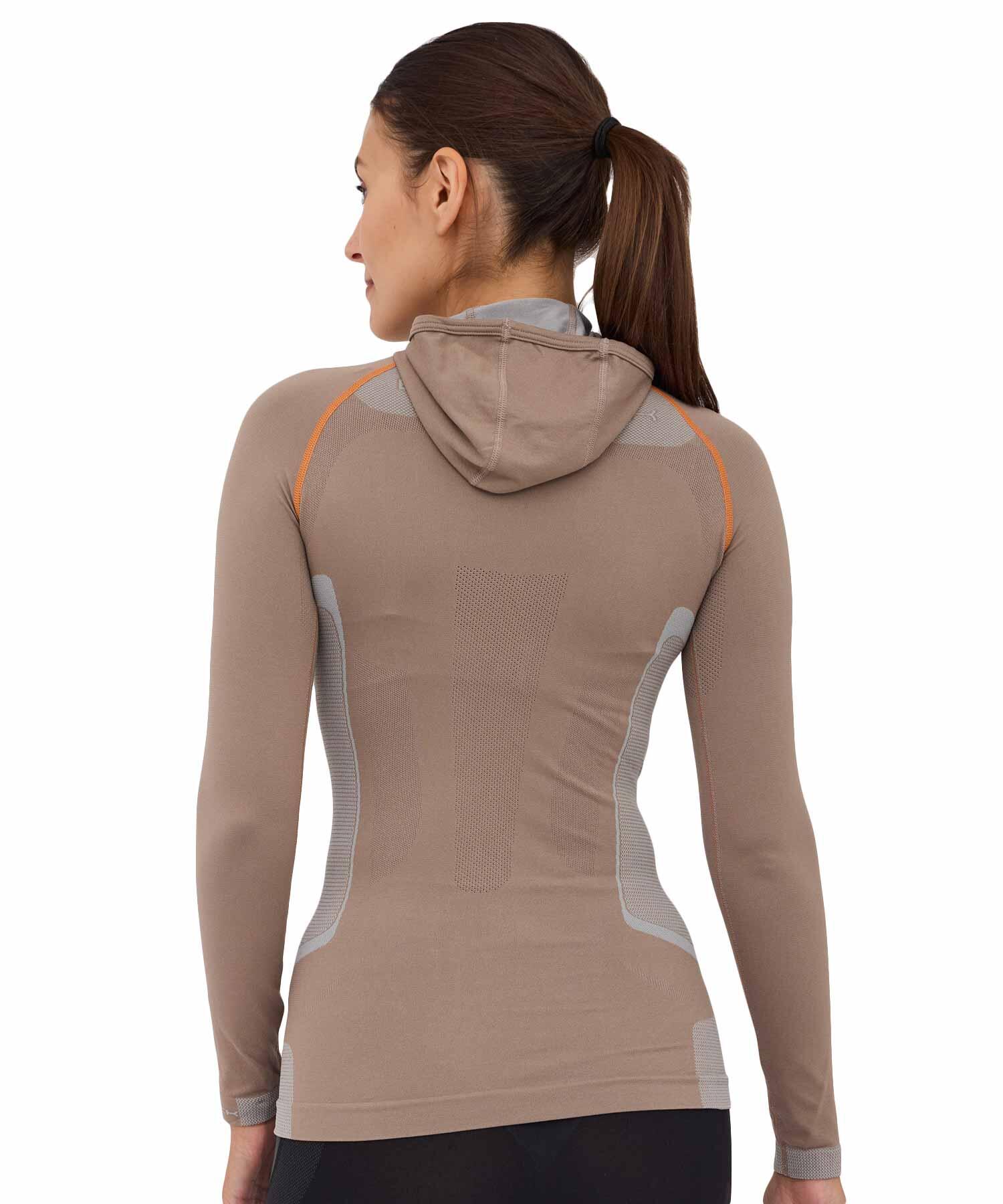 Bluza damska z kapturem Brubeck FITNESS 2/5