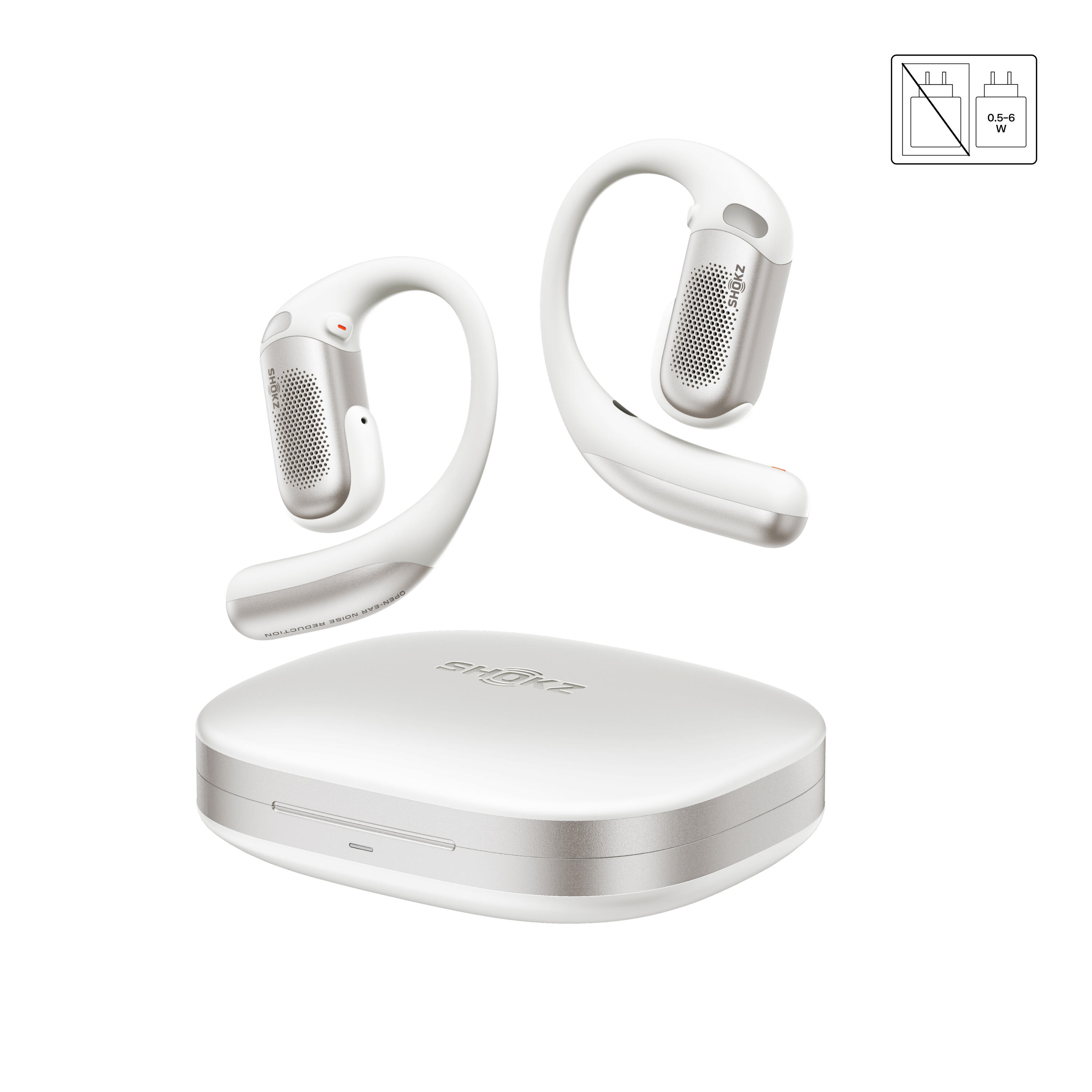 Auriculares Bluetooth OpenFit Pro Brancos – Open-Ear, Redução de Ruído 5/5