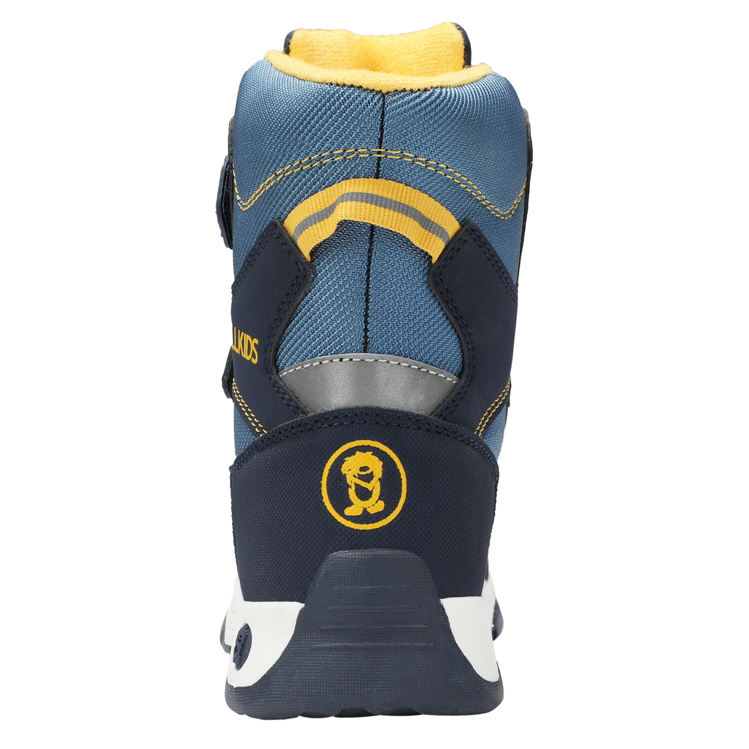 Enfants Chaussures d'hiver Lofoten bleu acier/Schwarz 5/7