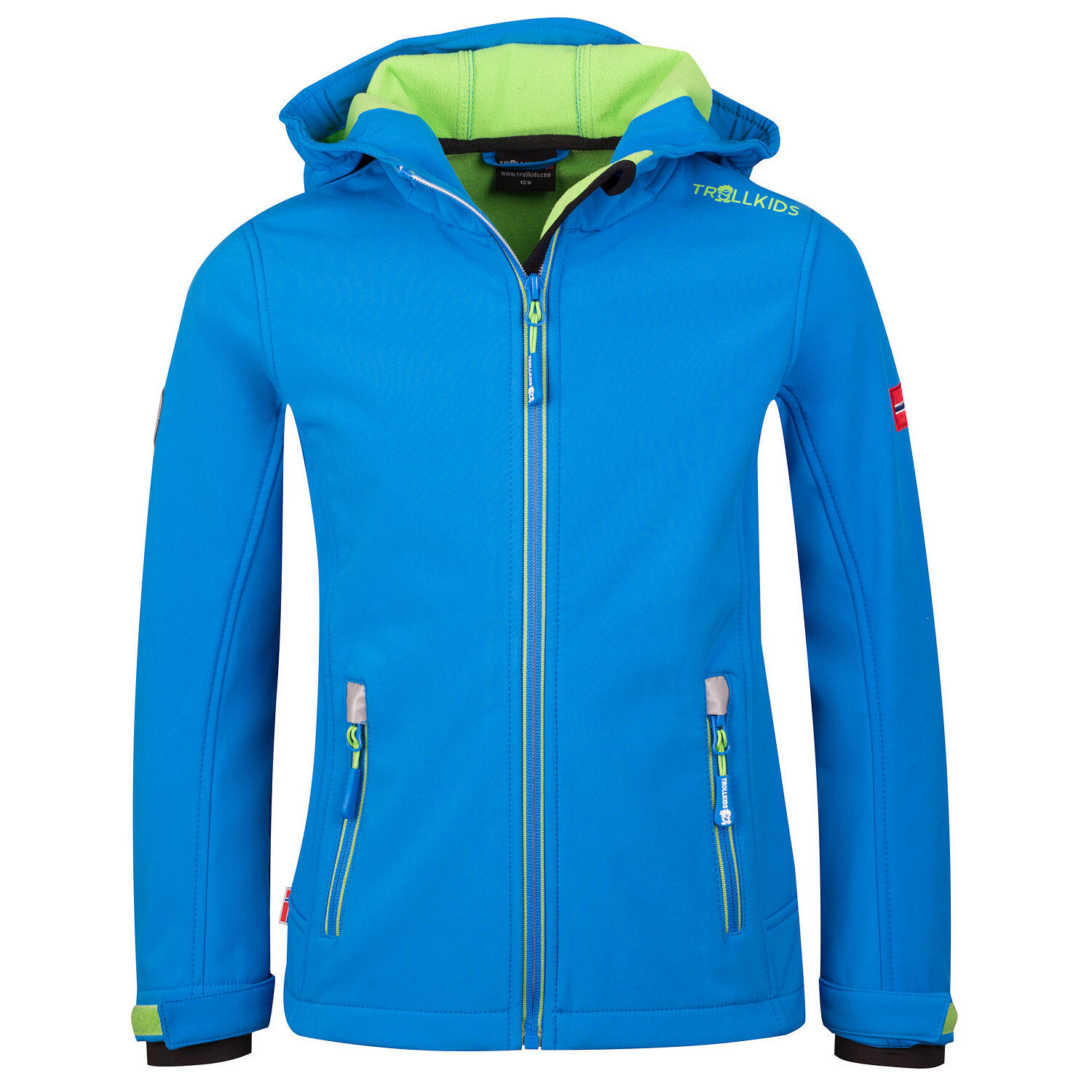Trollkids - Enfants Trollfjord Veste Bleu Moyen/vert - Veste - Bleu|vert - 2-3 Ans - Decathlon