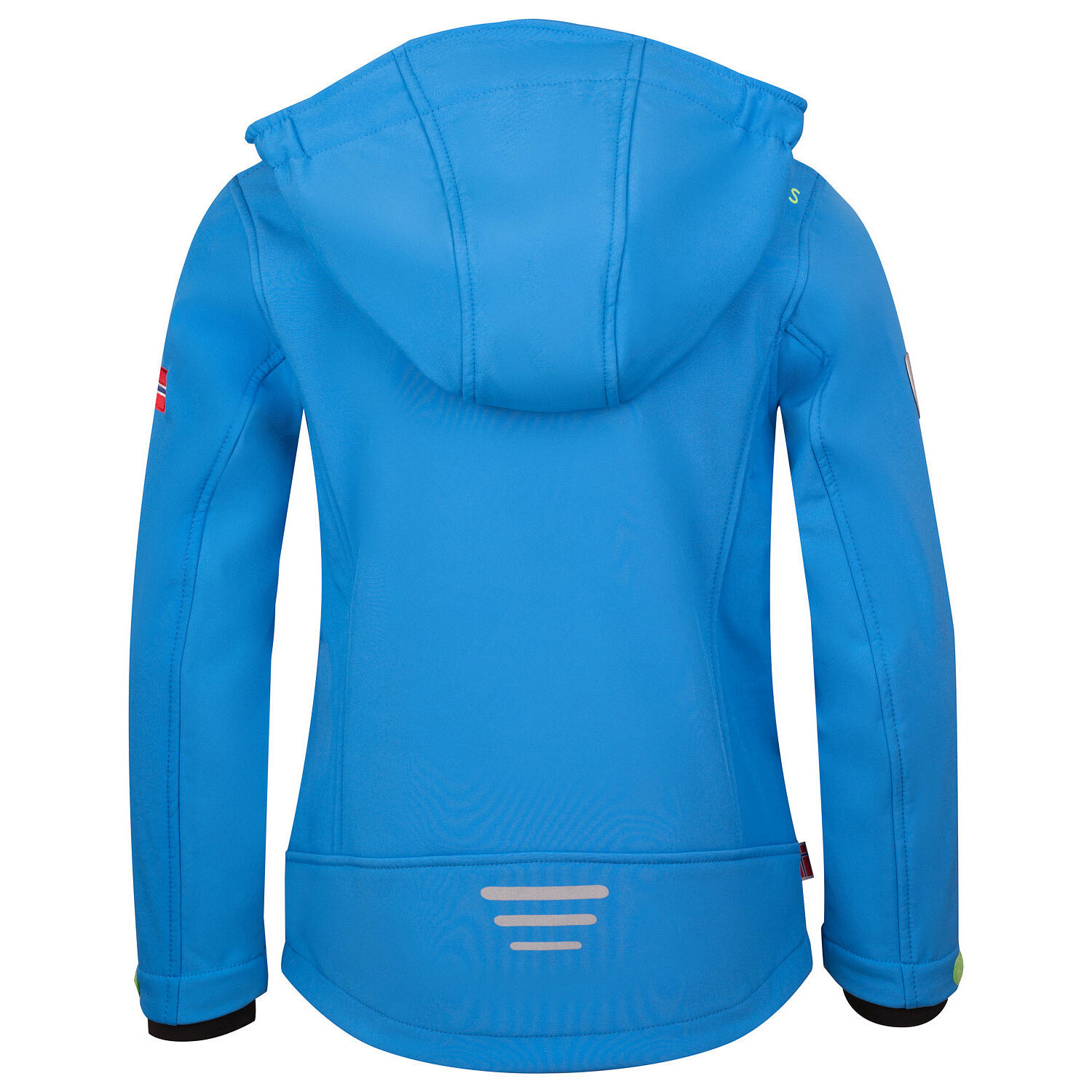 Enfants Trollfjord Veste Bleu moyen/vert 2/3