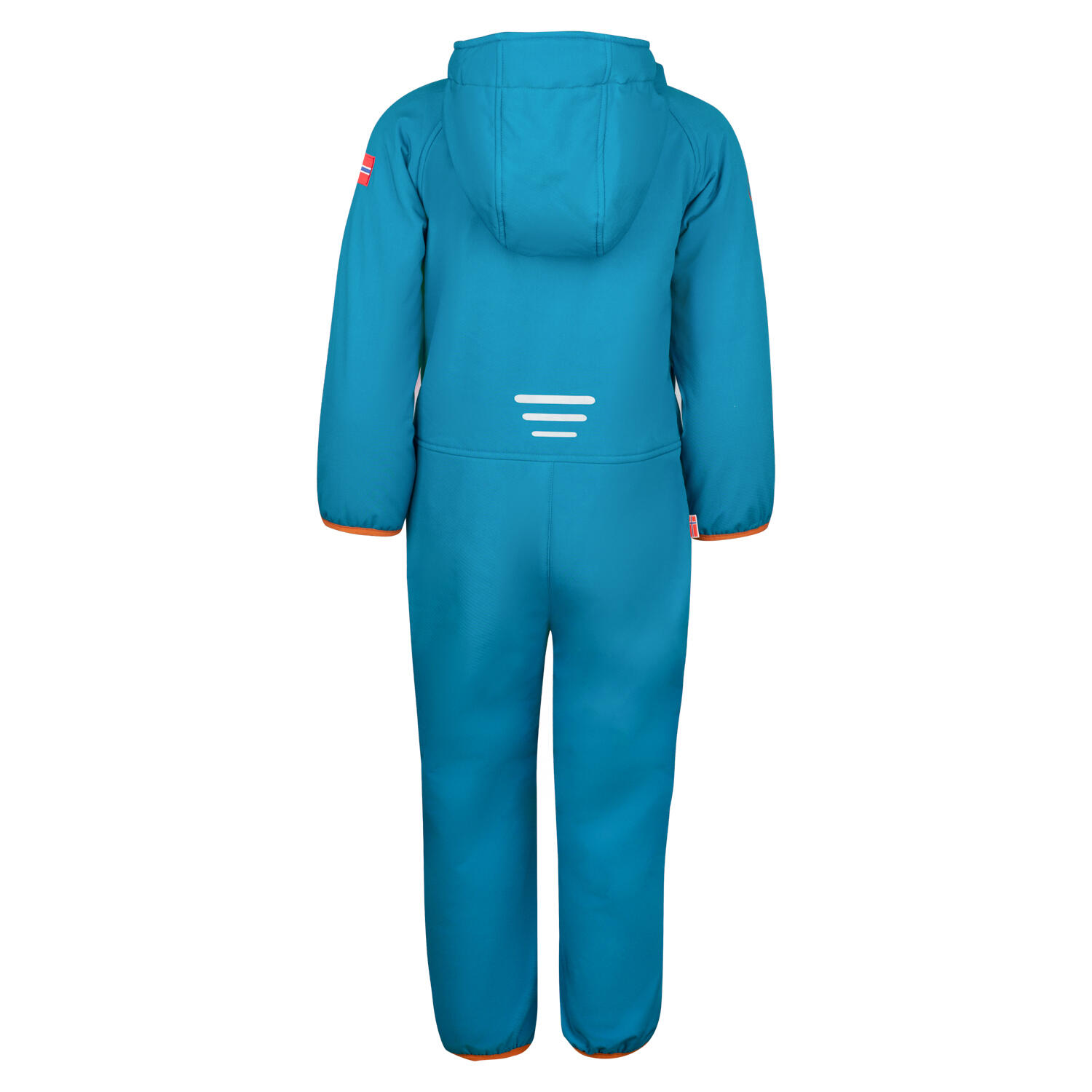 Combinaison enfant Nordkapp bleu foncé/cannelle 2/3