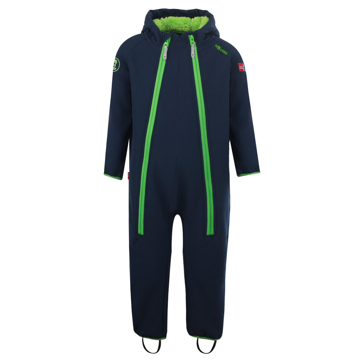 bleu marine. / vert