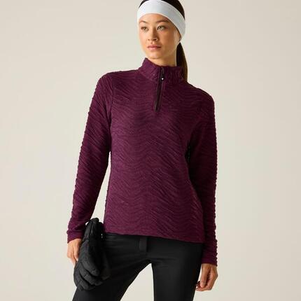 Damen Glamourize Midlayer Fleece mit Viertel-Reißverschluss und Isolierung