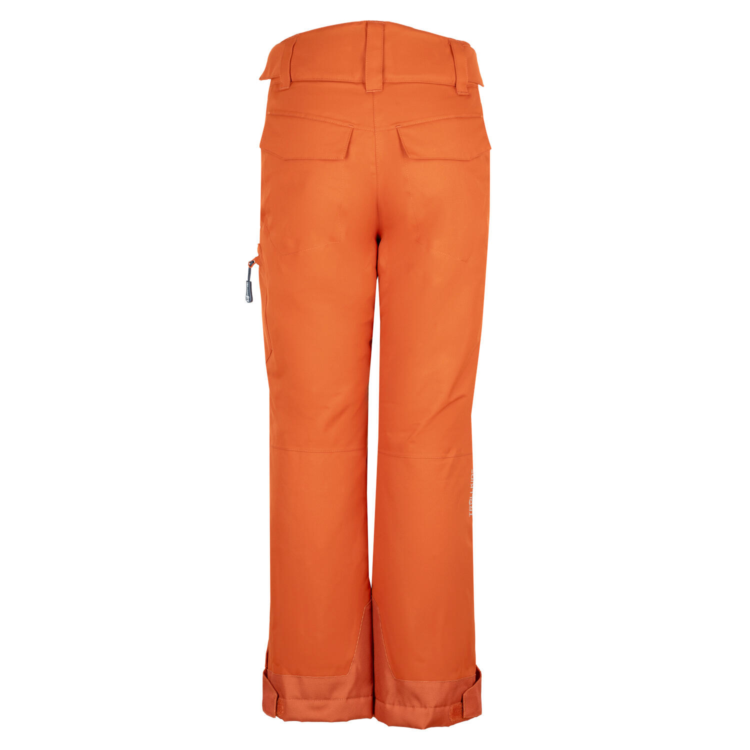 Pantalon de ski enfant Hallingdal Imperméable et respirant Cannelle/bleu foncé 2/3