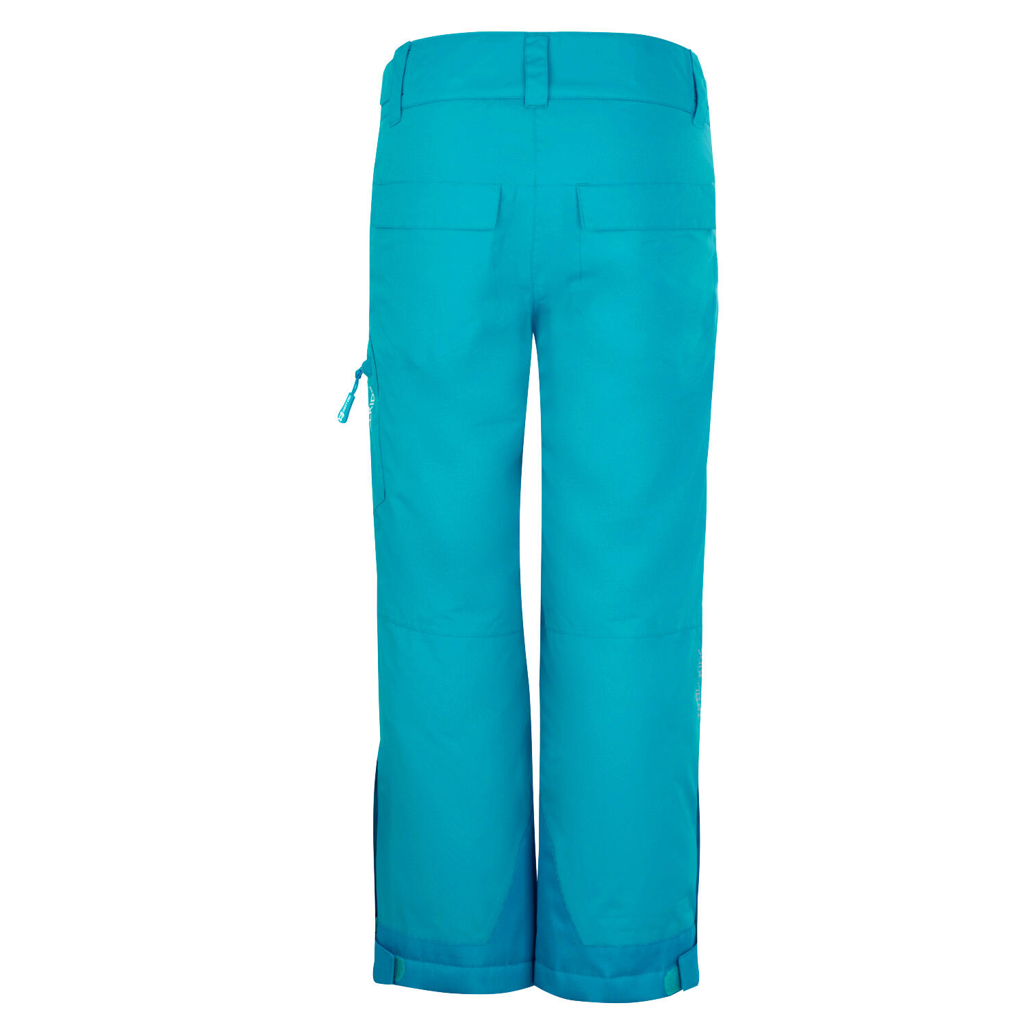 Pantaloni da sci bambino Hallingdal Blu petrolio impermeabili 2/3