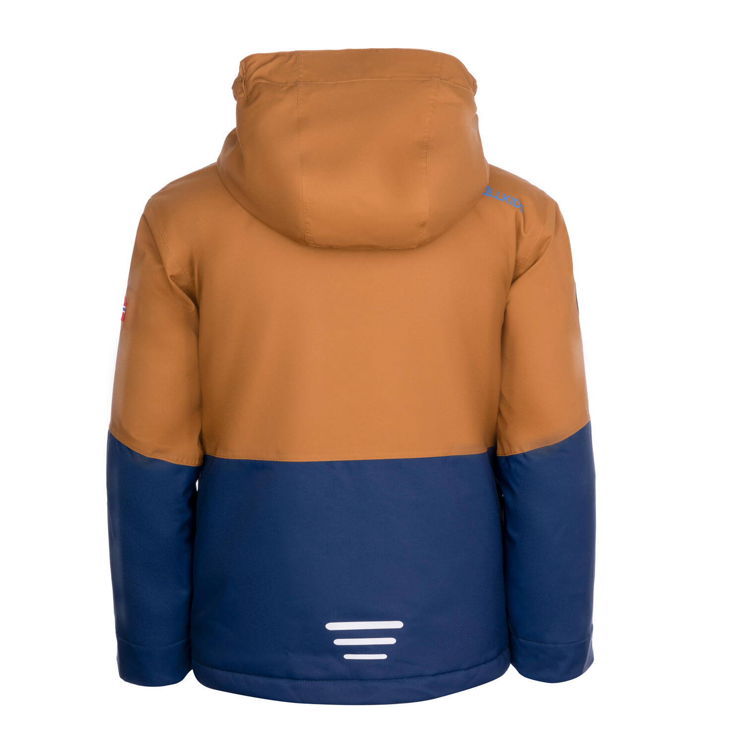 Giacca da sci bambino Hallingdal bronzo/blu navy poliestere 2/3