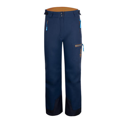 Pantalon ski enfant Hallingdal Bleu pétrole imperméable