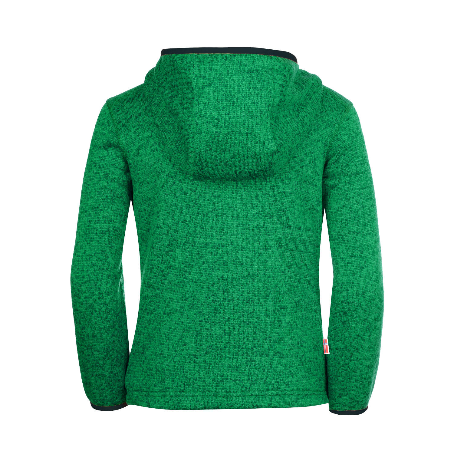 Sweat à capuche enfant Jondalen XT vert poivre/bleu marine 2/2