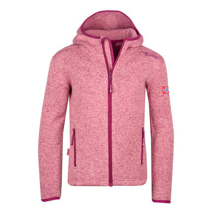 Veste polaire fille Jondalen XT rose/verte