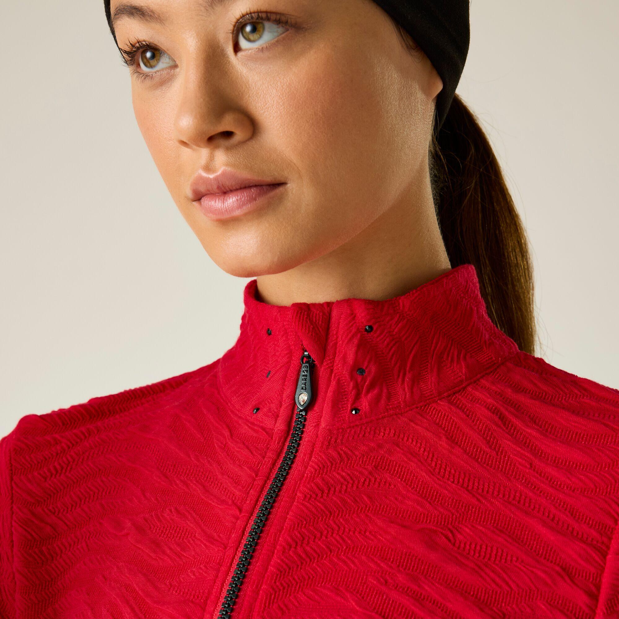 Damen Glamourize Midlayer Fleece mit Viertel-Reißverschluss und Isolierung 4/6