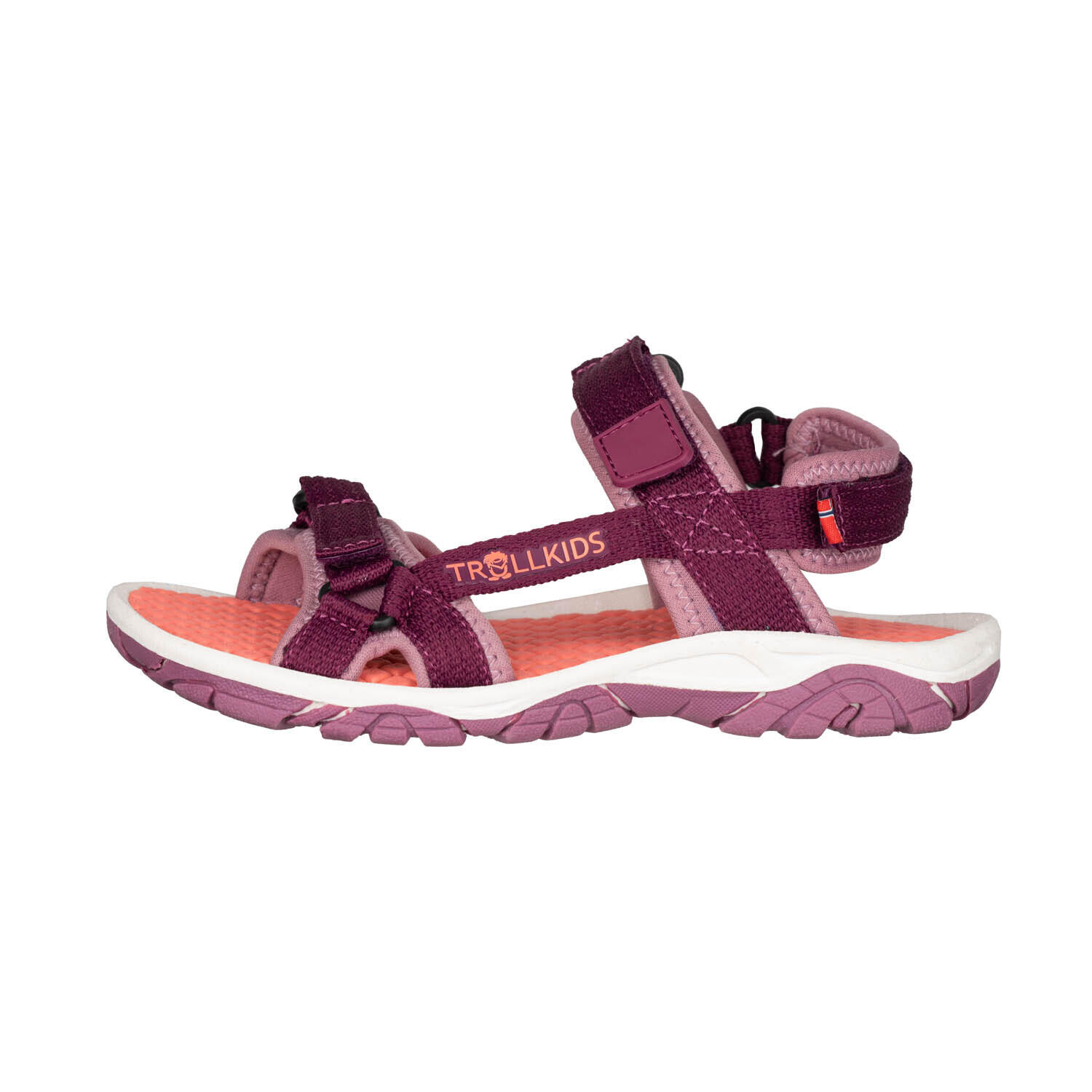Trollkids - Enfants Oslofjord Sandales Mûre/orchidée - Sandales - Rose - 26 - Decathlon