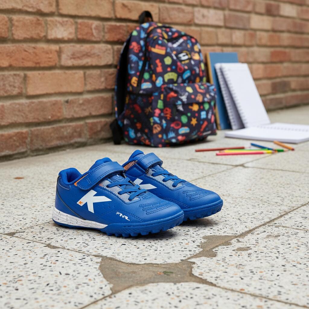 Kelme Zapatillas De Niño Final Elastic Turf Azul Unisex Kids 5/7