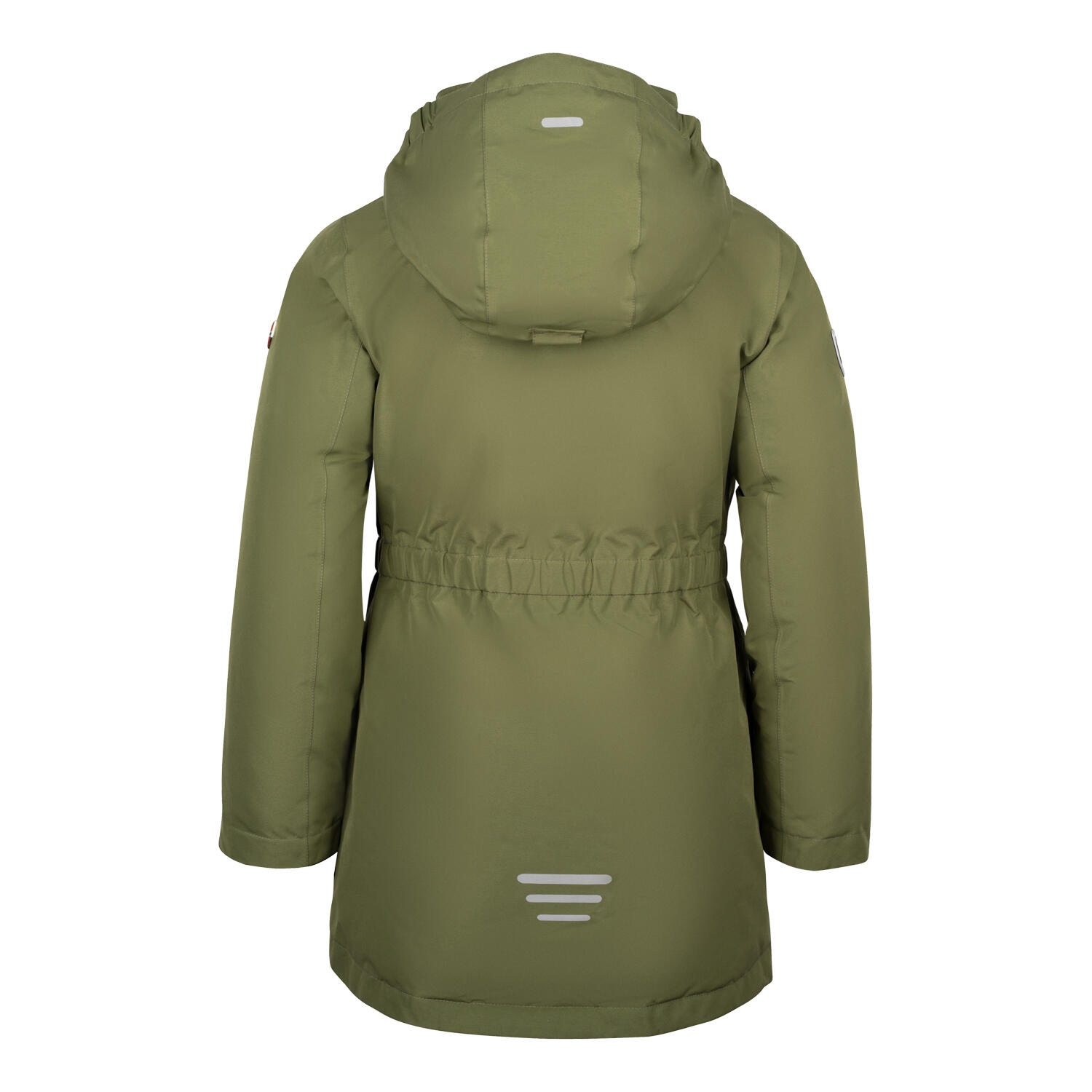 Manteau Alesund pour filles Olive foncé/Violet 2/3