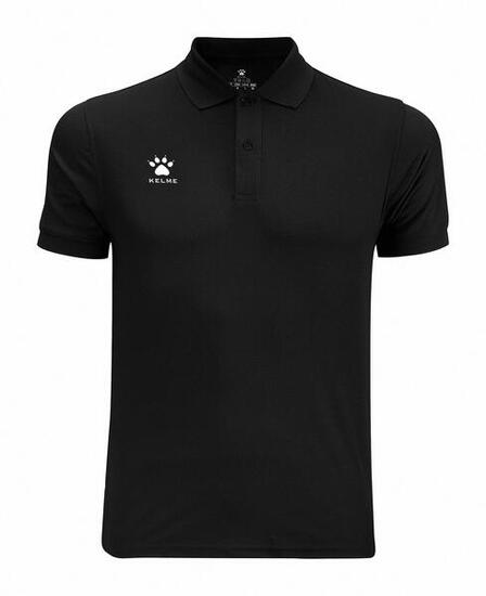 Kelme Polo Manga Corta Basic Negro Unisex