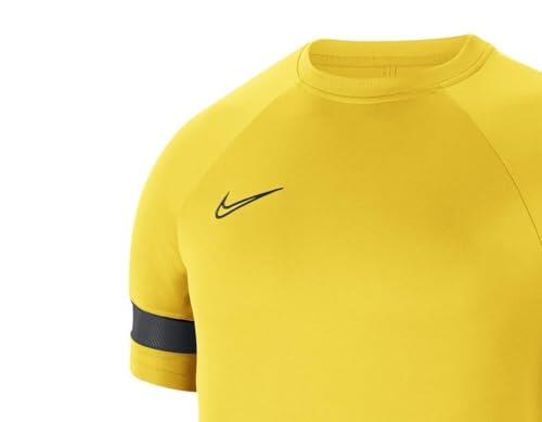 Polo Nike Dri-FIT Academy 21 Homme Jaune/Noir XL 3/4