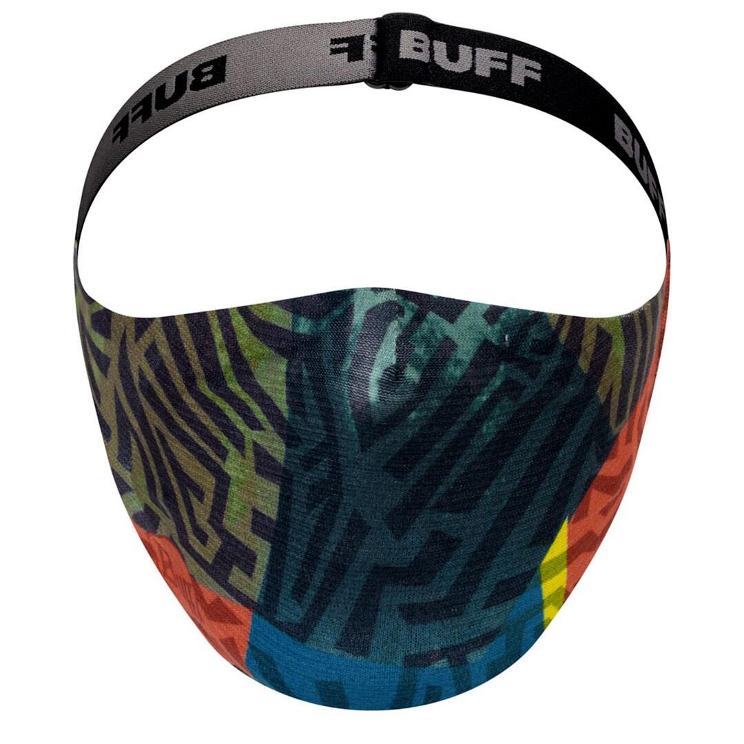BUFF FILTER MASK KIDS STONY GREEN 2021 6/7