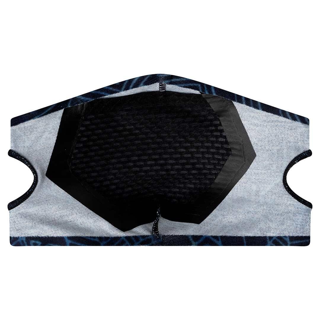 BUFF FILTER MASK KIDS KASAI NIGHT BLUE 2021 7/7