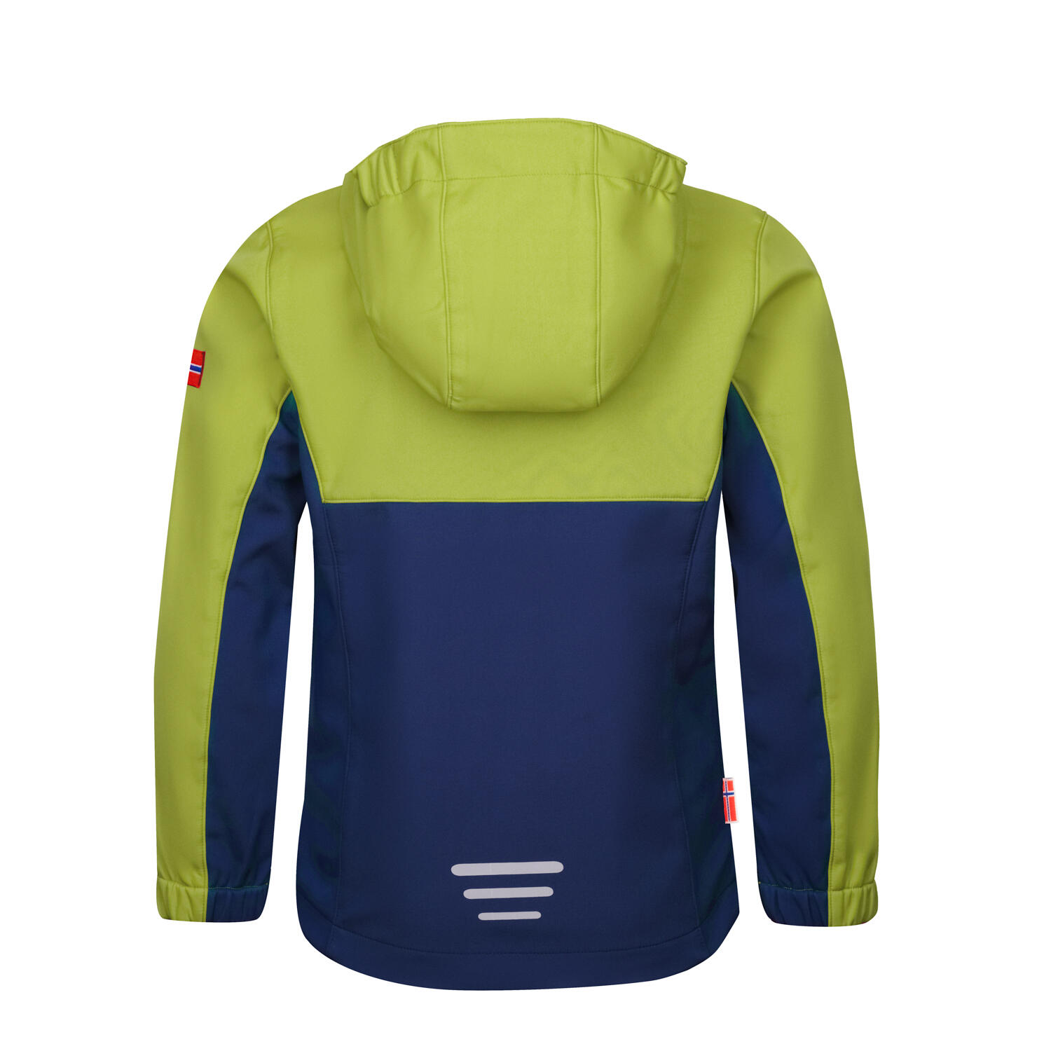Veste Kristiansand Enfant Vert Kiwi/Bleu Mystique 2/2